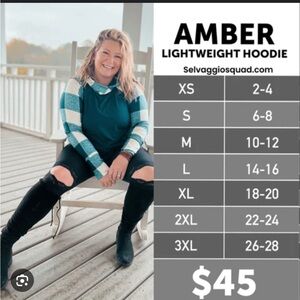LuLaRoe Multicolor Hoodie